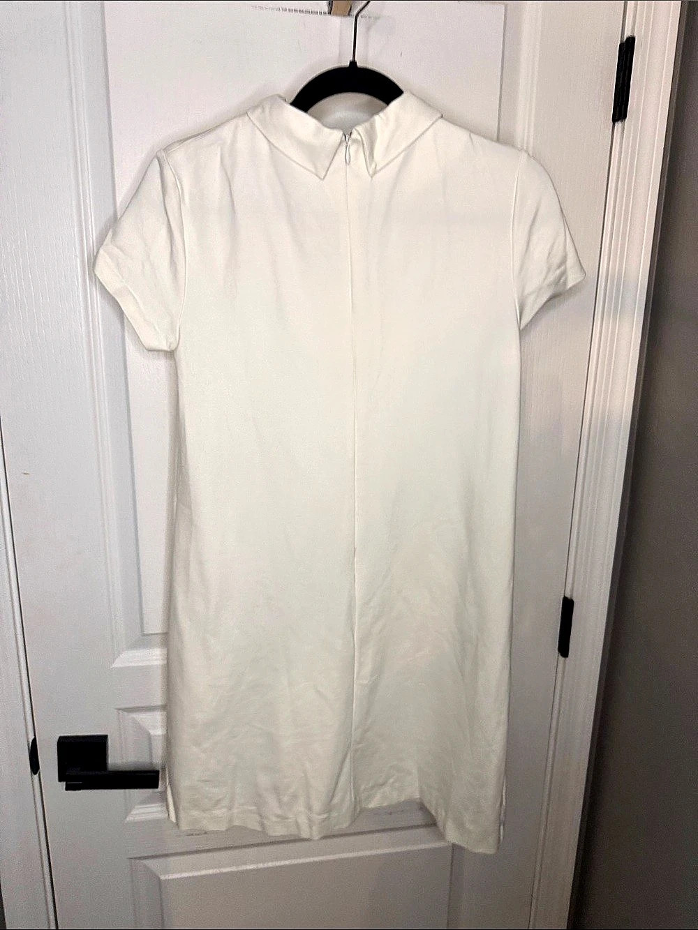 J.McLaughlin Mini Shift Dress in White Size Small